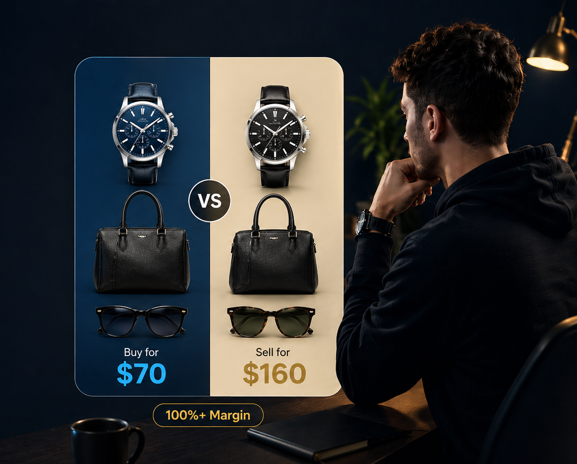Buy for $70, Sell for $160 — 100%+ margin